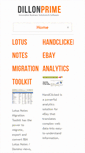 Mobile Screenshot of dillonprime.com