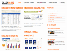 Tablet Screenshot of dillonprime.com